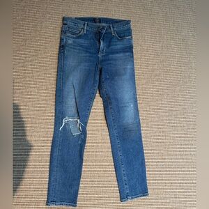 Citizens of Humanity Rocket crop high rise skinny jeans